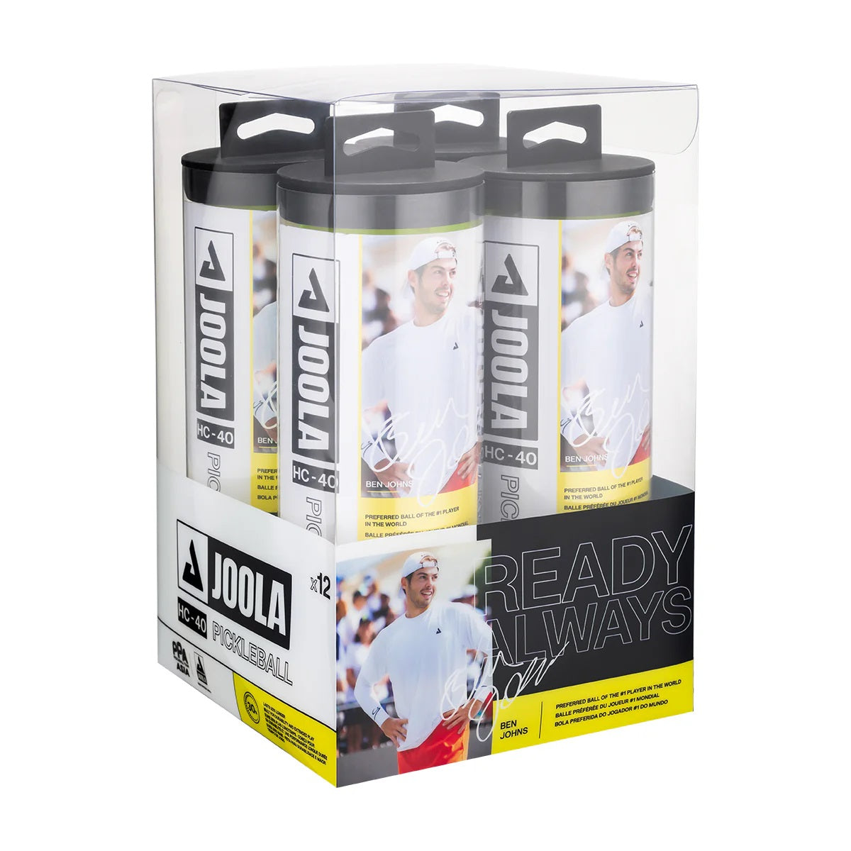 HC40 - Balle Compétition Pack 12 - JOOLA